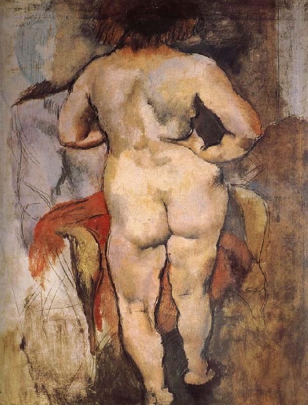 Jules Pascin A view of Venus-s back